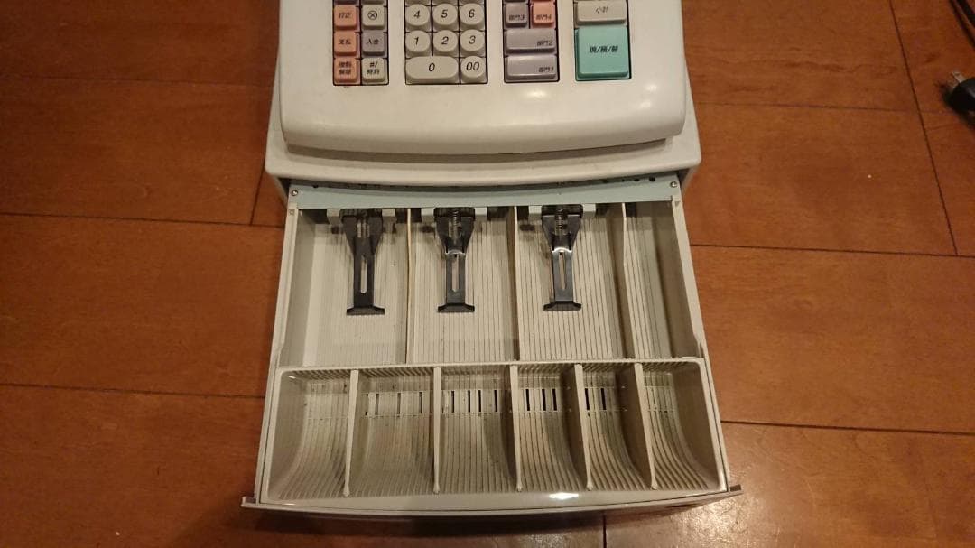 SHARP 電子レジスター XE-A127 店舗用品 レジ　ドロワーキー無し