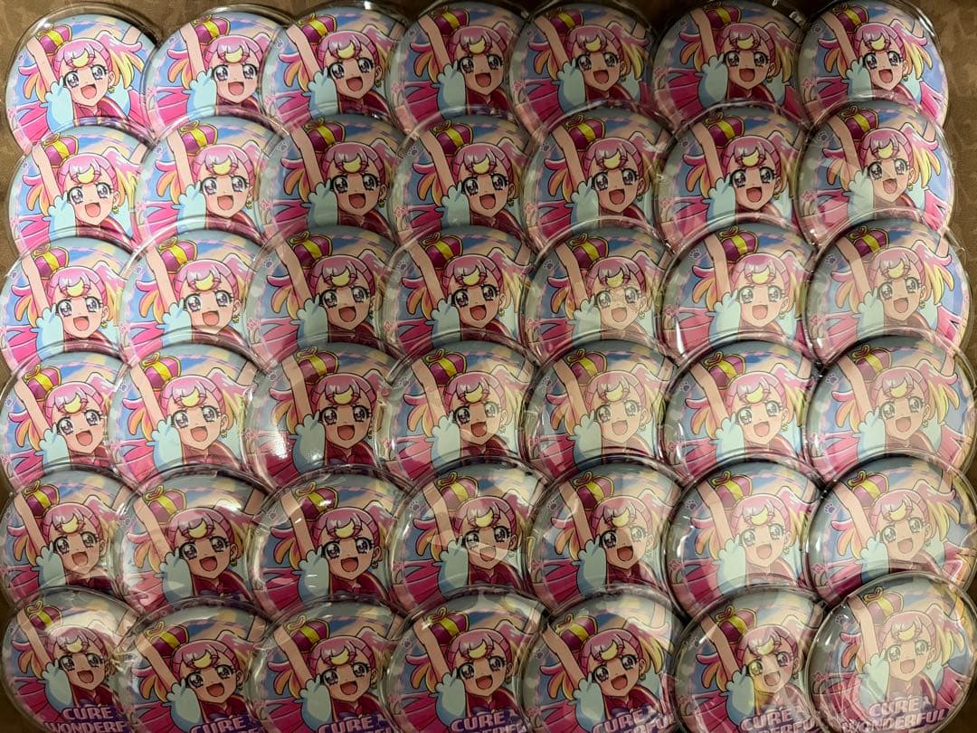 わんだふるぷりきゅあ感謝祭 缶バッジ ノーマル 犬飼こむぎ 42点