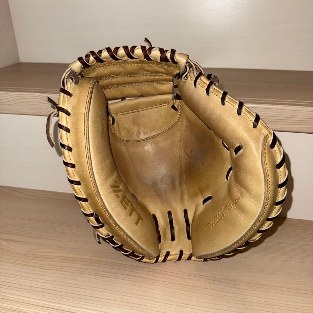 ★週末限定値下げ★ZETT 軟式キャッチャーミット（小林型）ベージュ