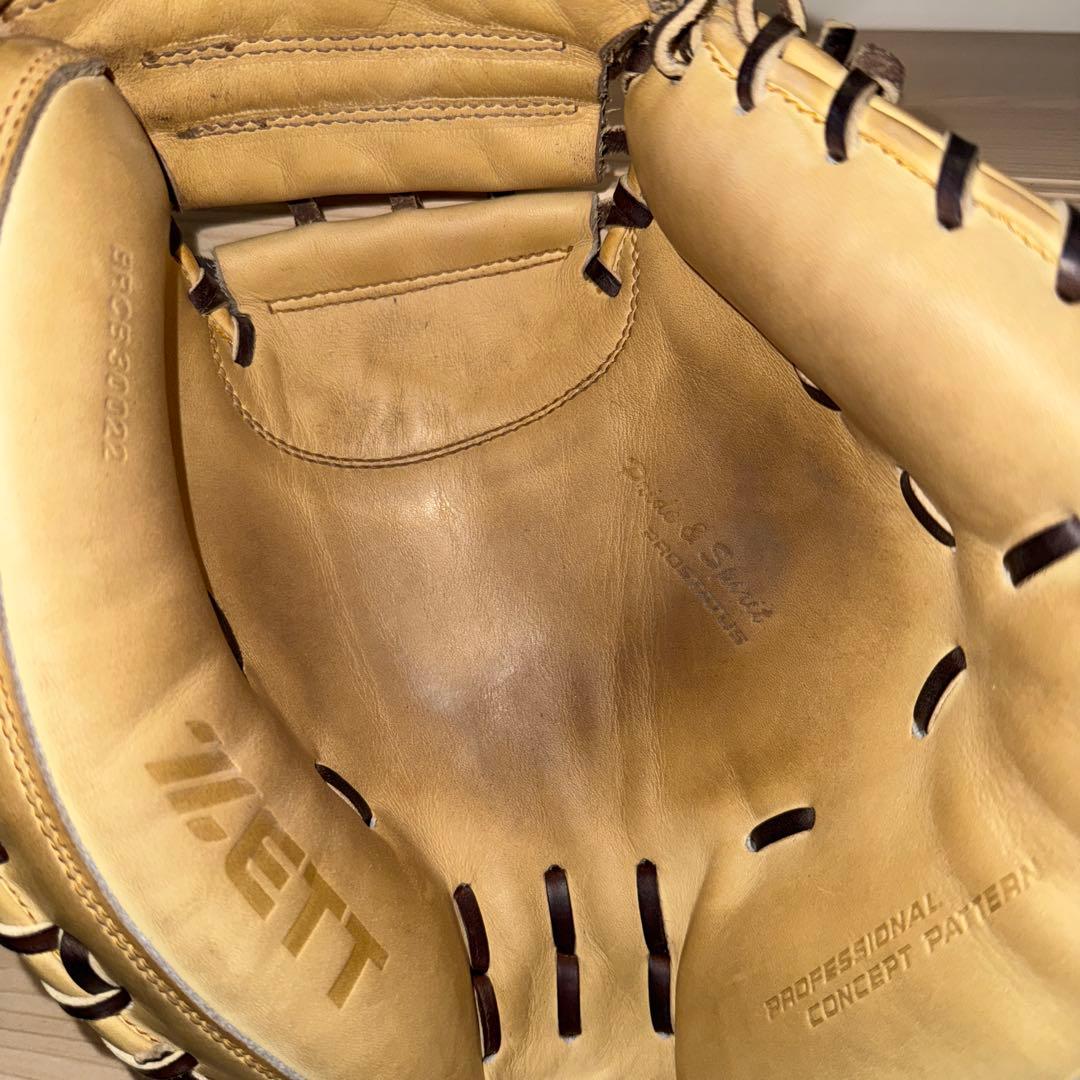 ★週末限定値下げ★ZETT 軟式キャッチャーミット（小林型）ベージュ