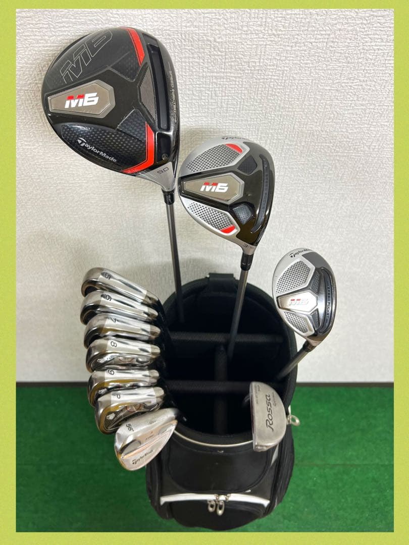 早い者勝ち！テーラーメイド 人気のM6シリーズ ゴルフクラブセット