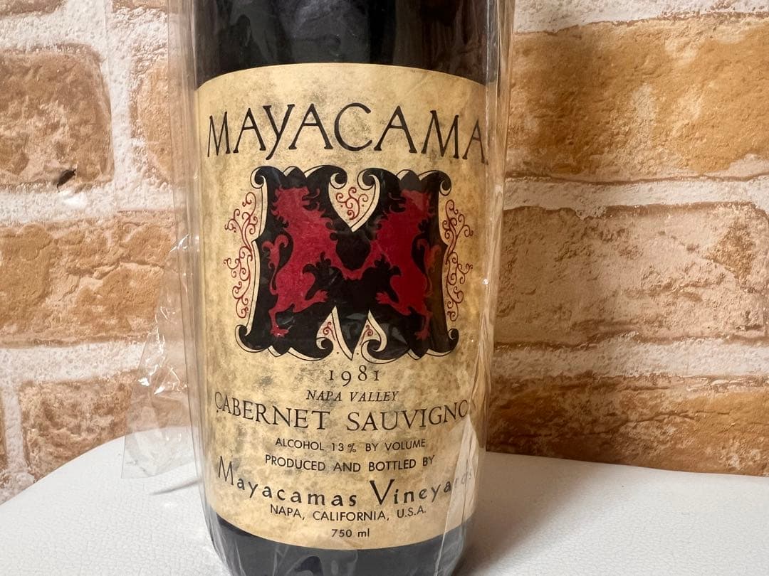 ヴィンテージワイン　ナパ　マヤカマス　　1981