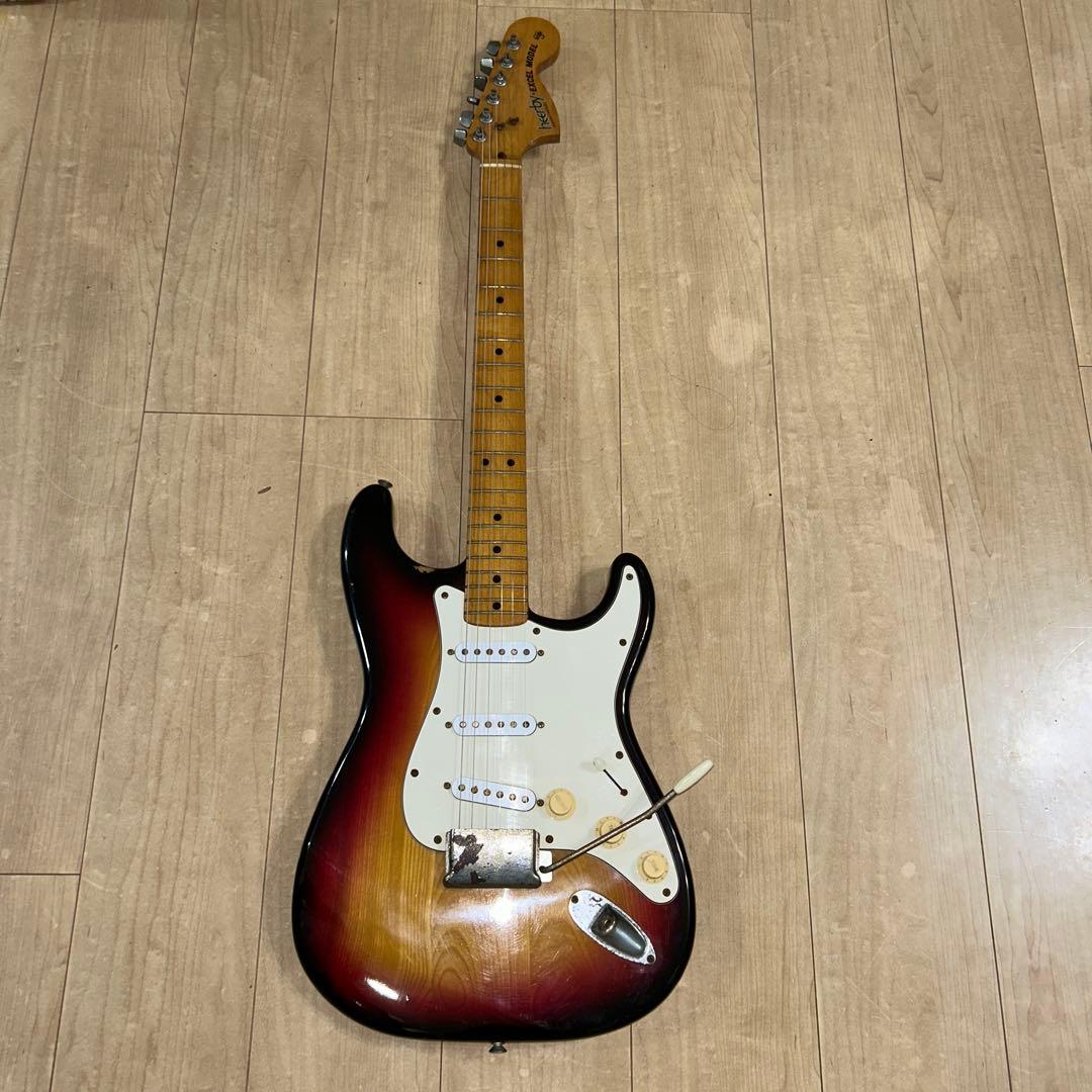 メンテ済み！ビンテージHEERBY ストラトキャスタータイプ　エレキギター
