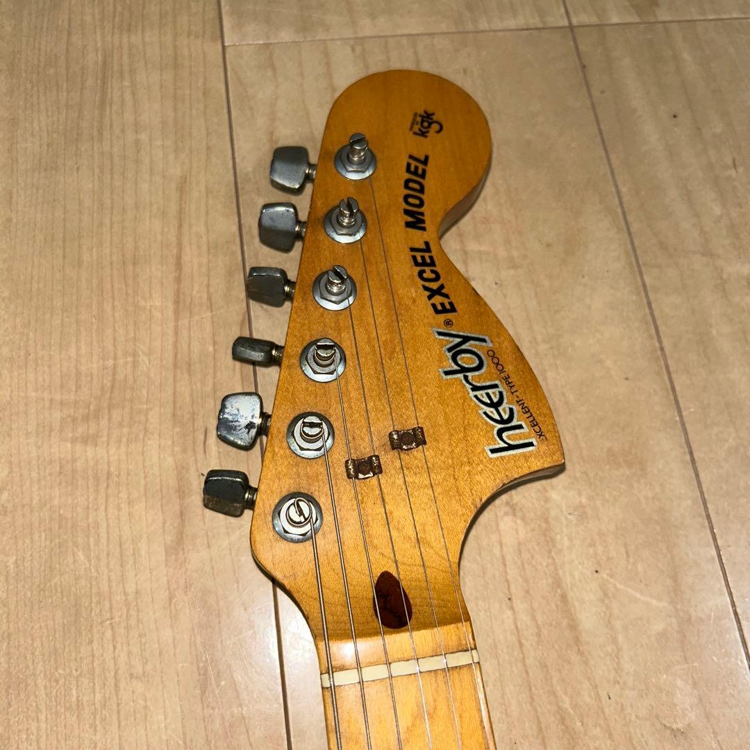 メンテ済み！ビンテージHEERBY ストラトキャスタータイプ　エレキギター