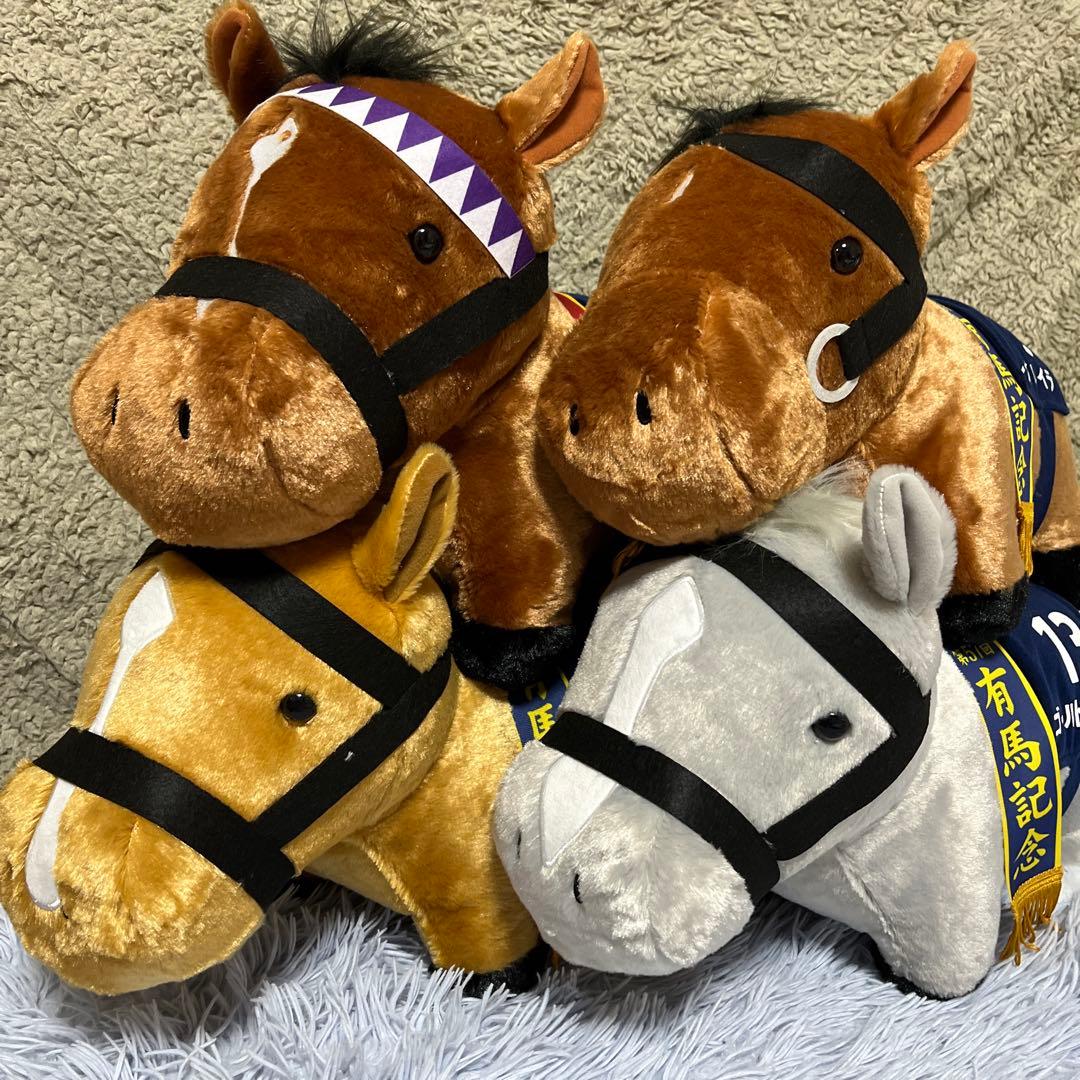 サラブレッドコレクション　ふわふわBIG 4種セット