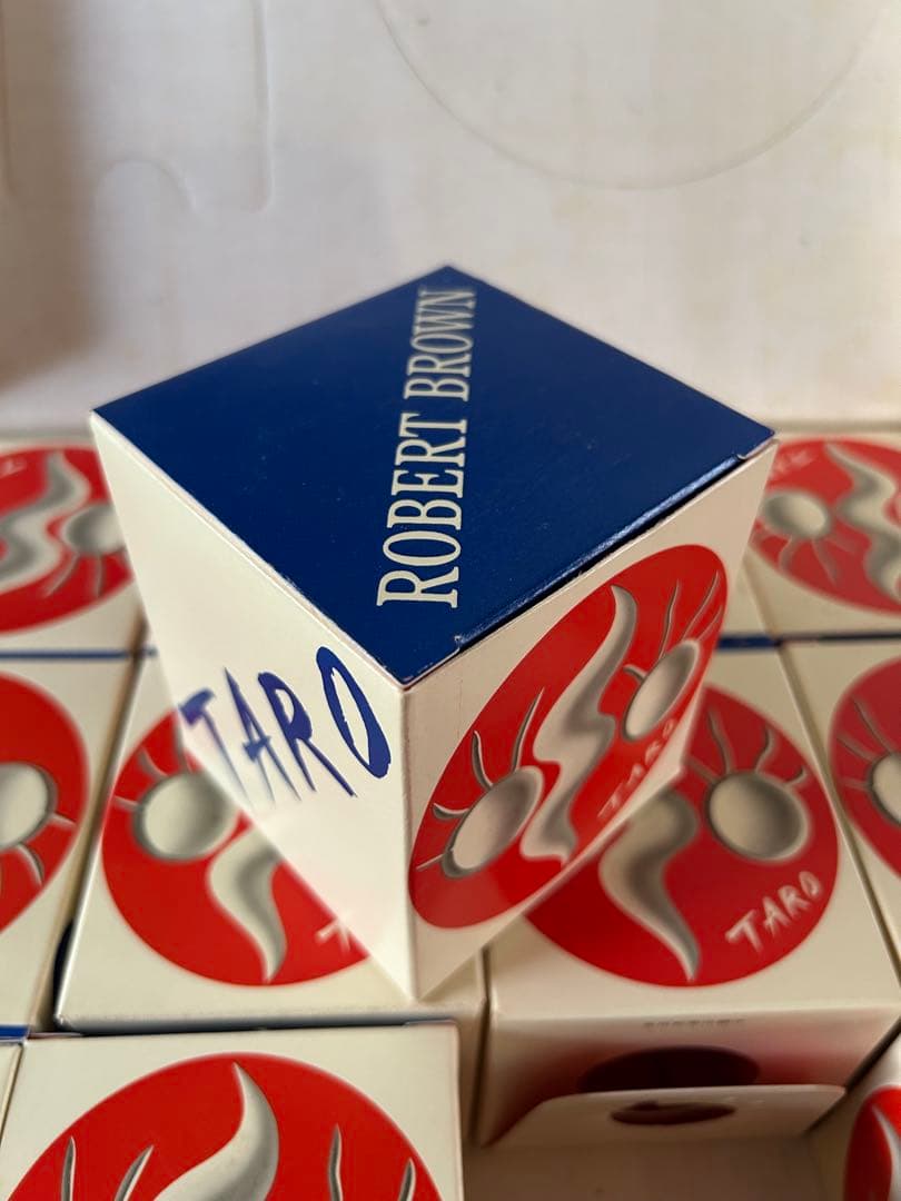 岡本太郎　顔のグラス　ノベルティ　二代目　アンティーク　デッドストック　外箱付