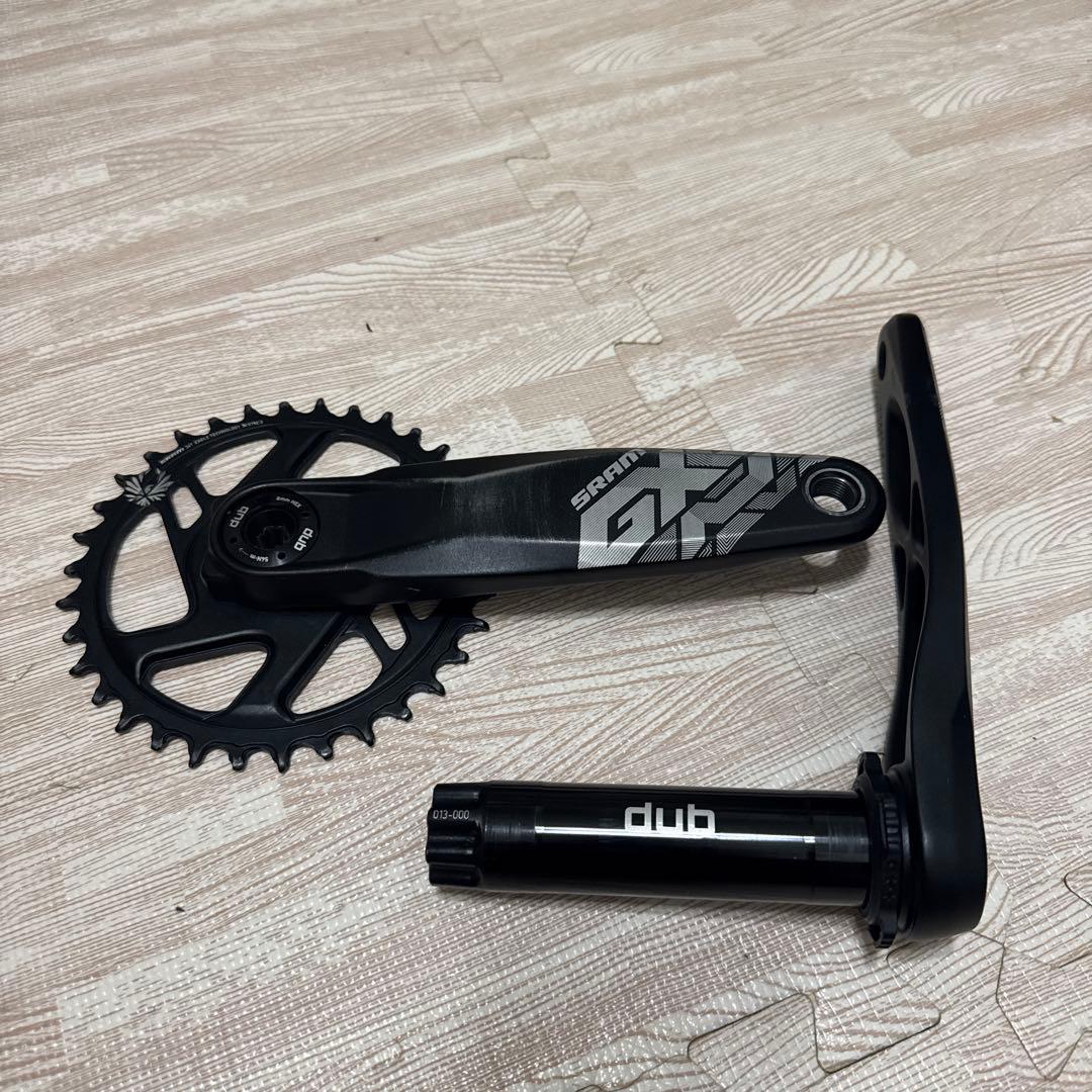 SRAM GX 1x クランクセット ブラック