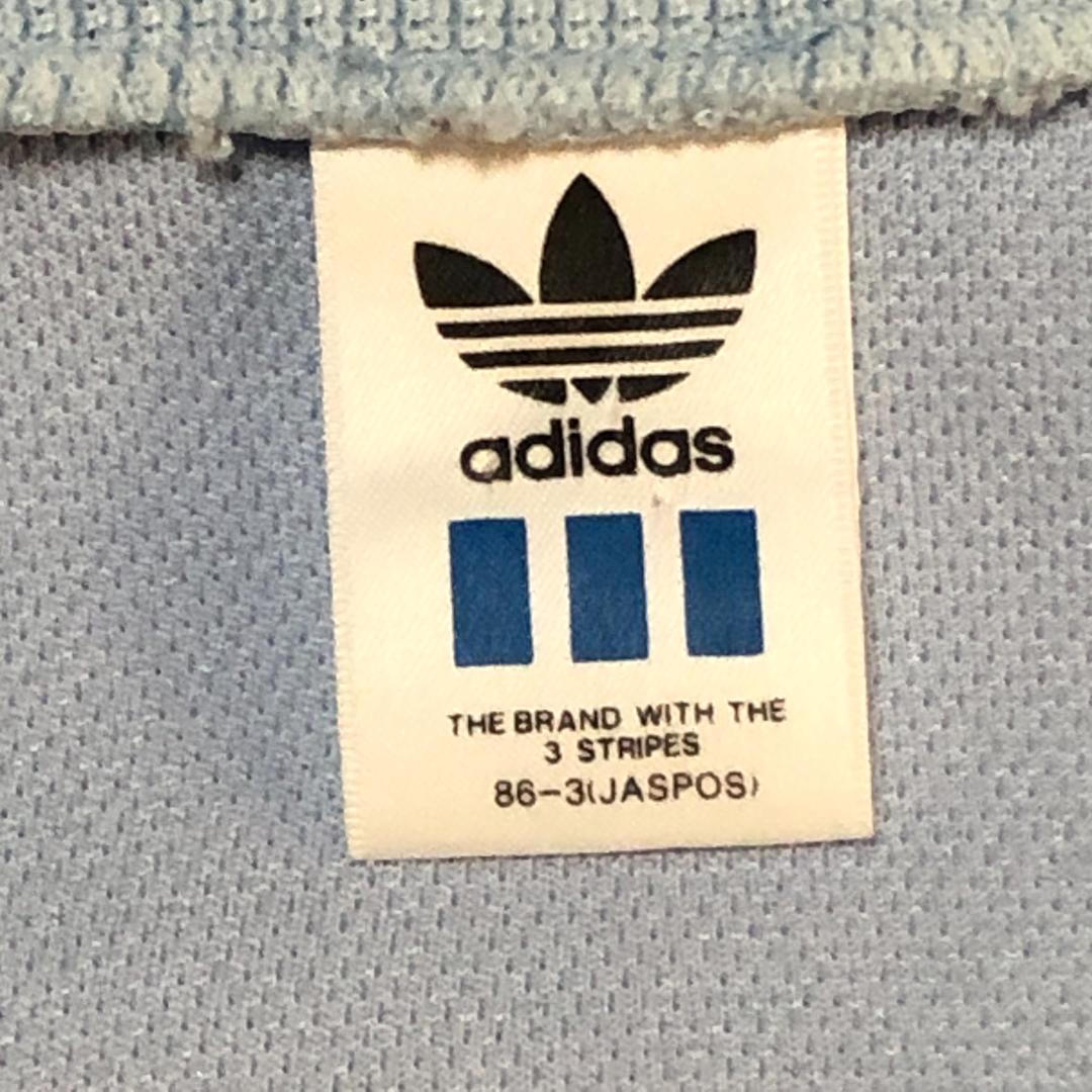 90年代 デサント製 アディダス トラックジャケット トレフォイルロゴ刺繍 S