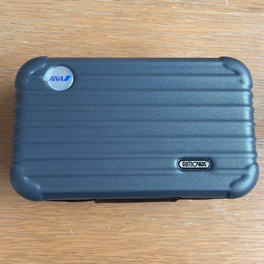 ANA×RIMOWA トラベルポーチ グレー