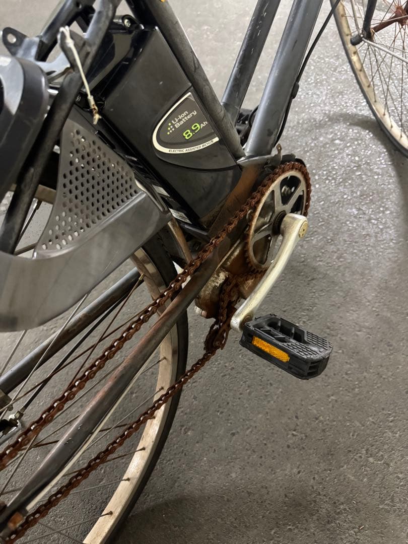 panasonic電動自転車 黒 ※ジャンク