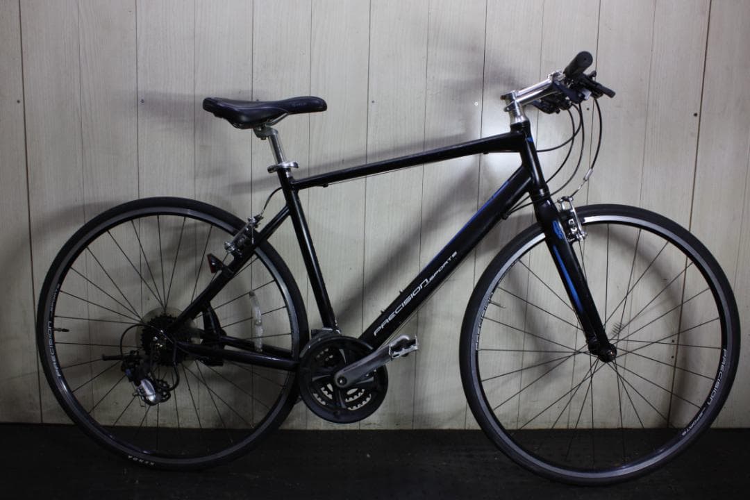PRECISION SPORT アルミ 24速 510mm クロスバイク 黒