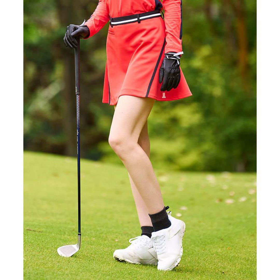 定価26400円【新品】レディース38ランバンスポール フレアスカート赤