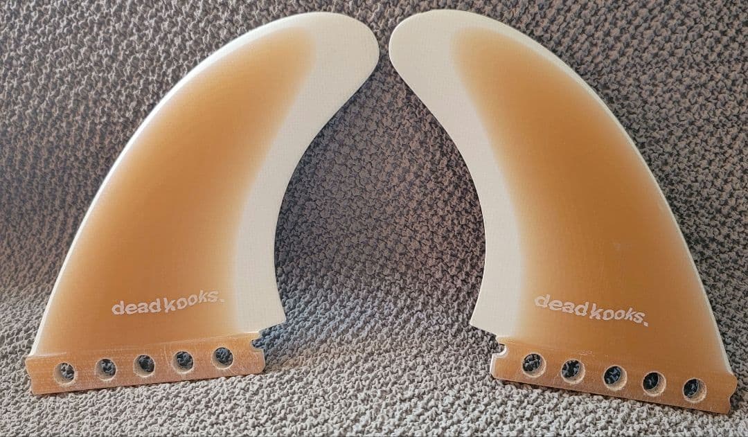 極美品　デッドクークス　アップライト　ツインフィン　フューチャー