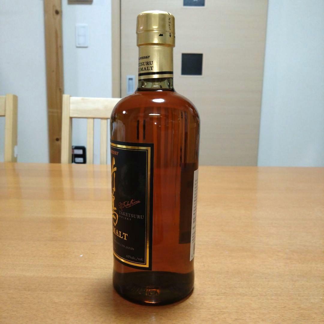 【稀少】◆ニッカウヰスキー◆竹鶴ピュアモルト◆黒ラベル◆終売品◆700ml◆1本