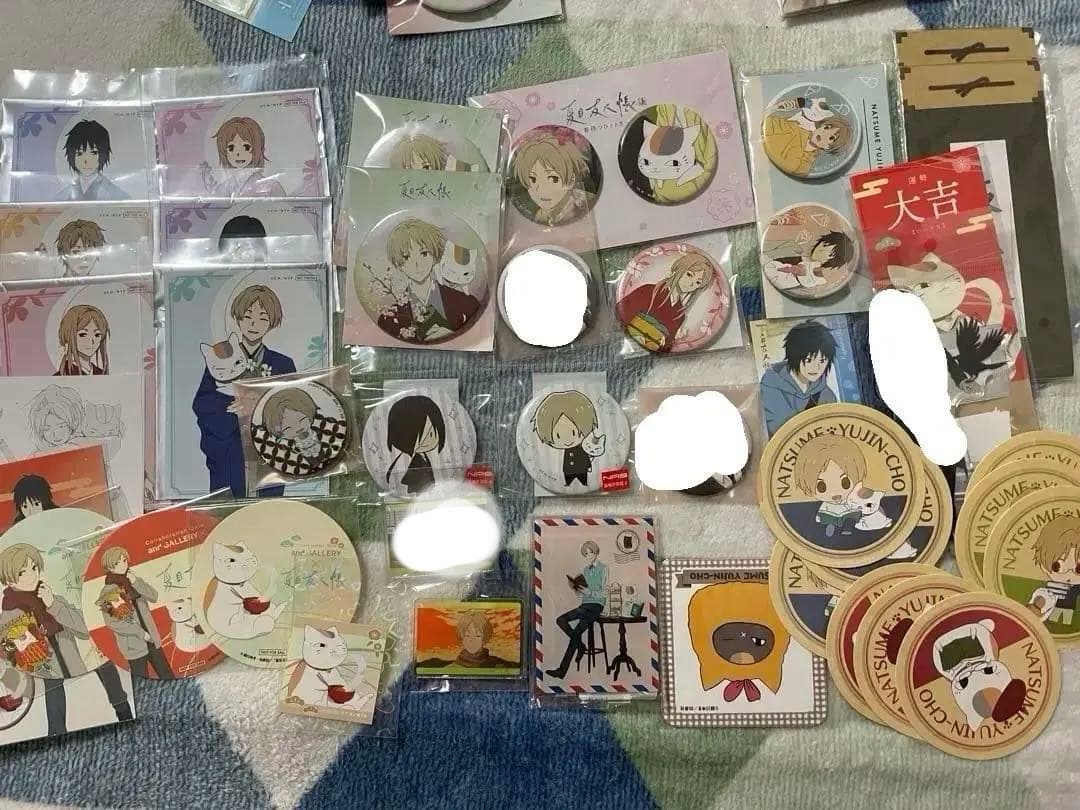 夏目友人帳　アクリルスタンド　缶バッジ セット