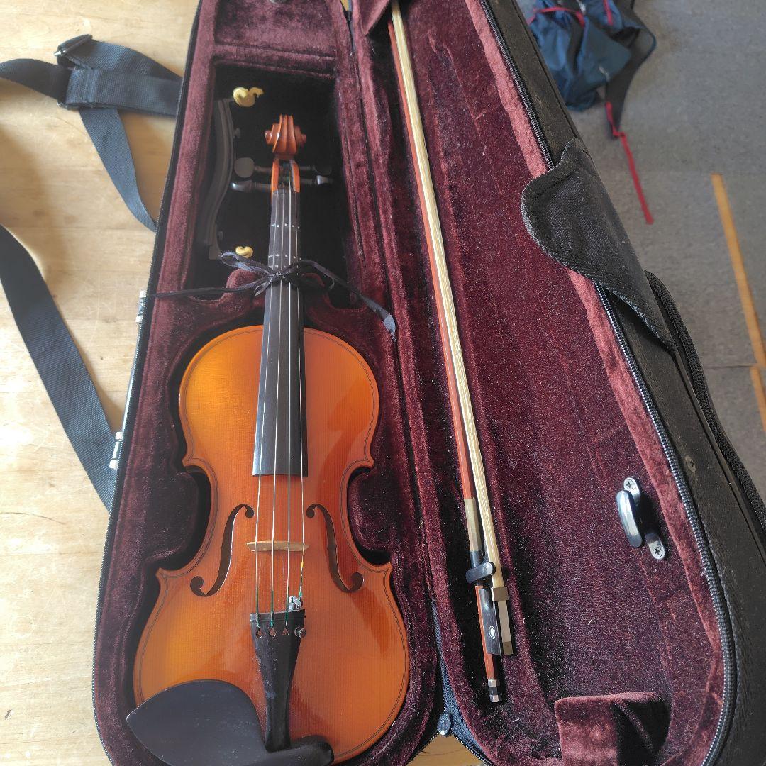 木製バイオリン 4本弦付き