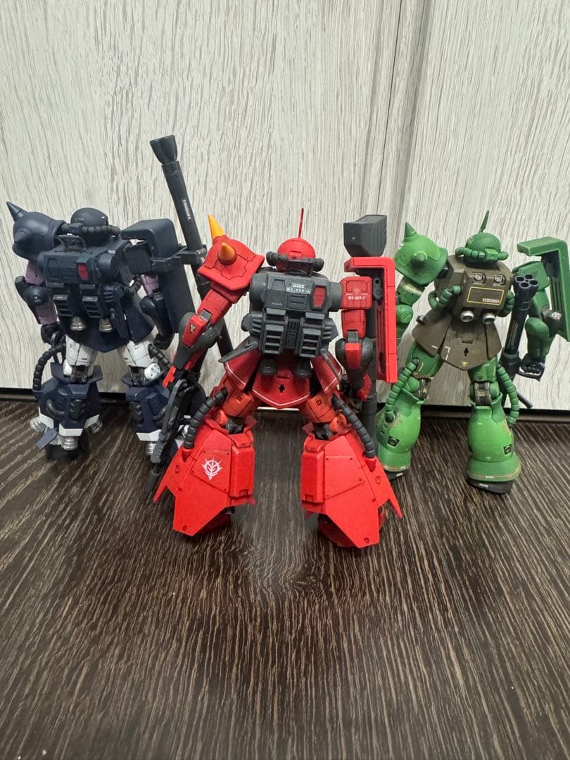 HG RG プレバン限定ザク8種　フルアーマガンダムジムスパルタンRGザクおまけ