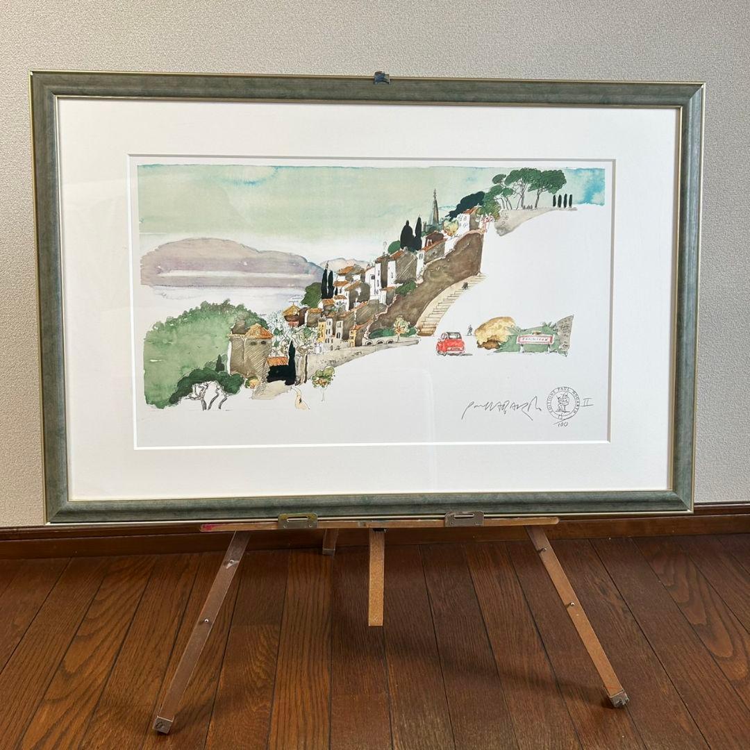 PAUL　HOGARTH　MARCH　ポール　ホガース　版画　直筆サイン入