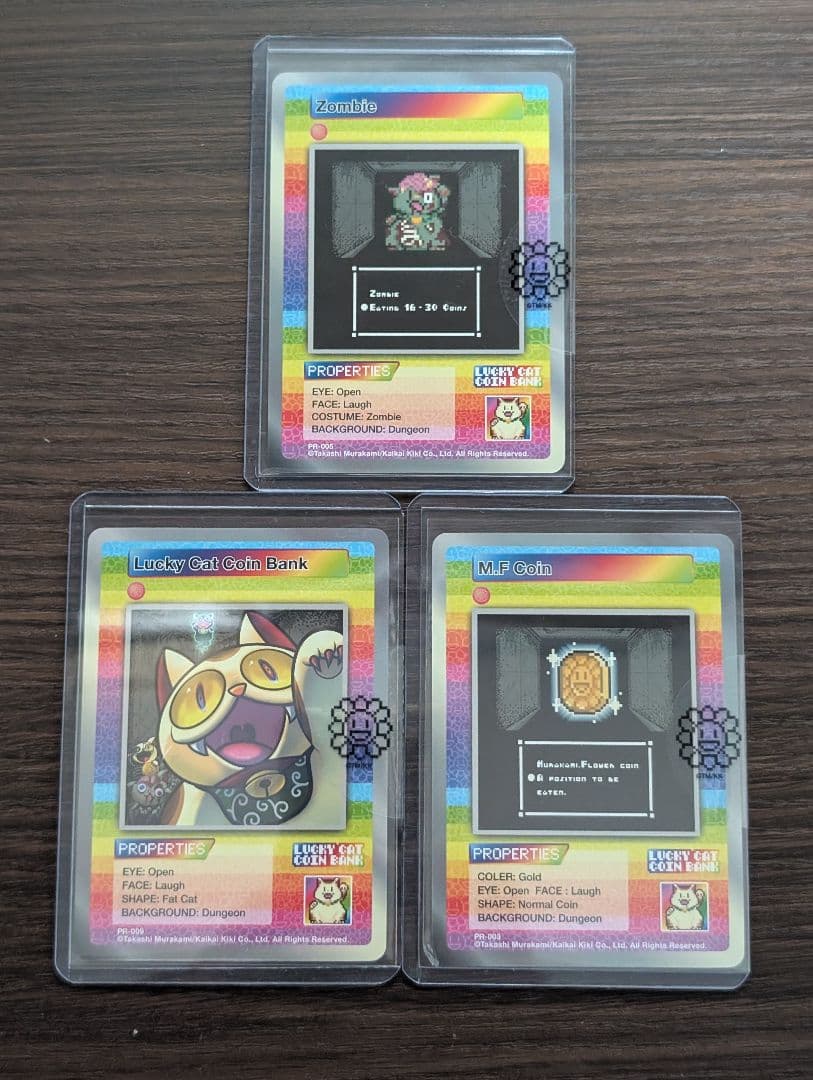 3枚セット　Zombieなど　村上隆　プロモ