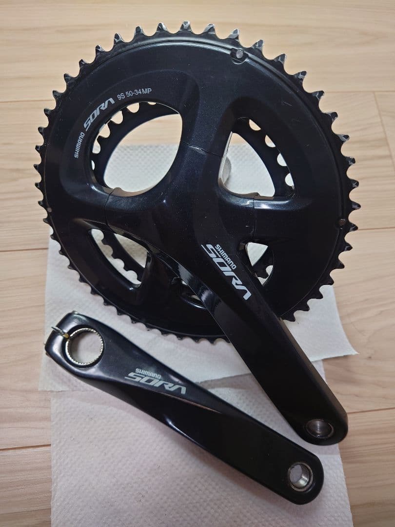 Shimano SORA　R3000 クランクセット 50-34T 170mm