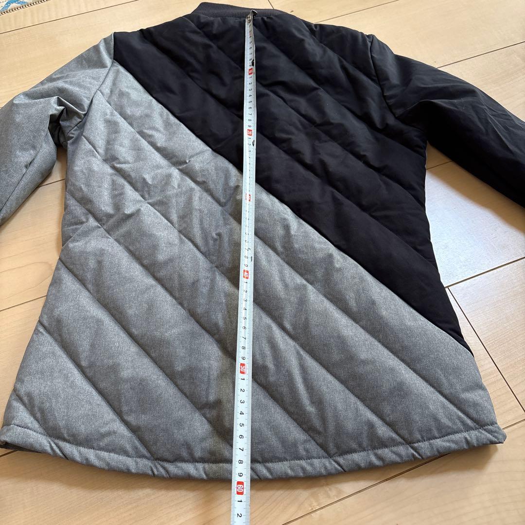 デサント　DESCENTE ゴルフ　中綿　ダウン90% ジャケット　M グレー黒