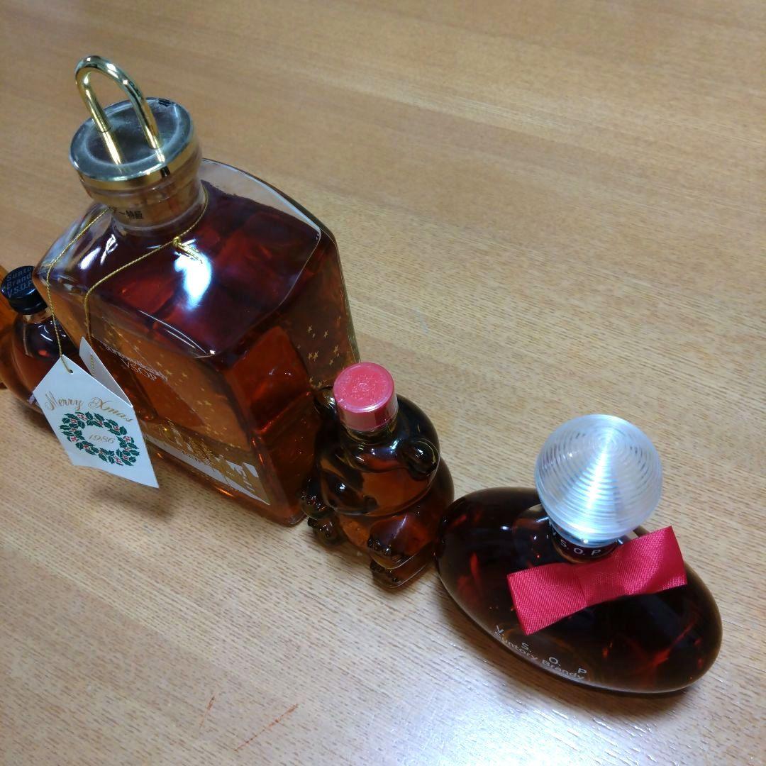 ◆ブランデー◆ニッカ☆ねがい星◆サントリー☆ハート☆クリスマス☆熊☆デキャンタ