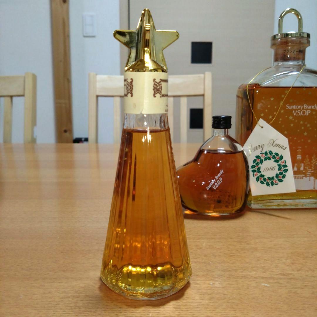 ◆ブランデー◆ニッカ☆ねがい星◆サントリー☆ハート☆クリスマス☆熊☆デキャンタ