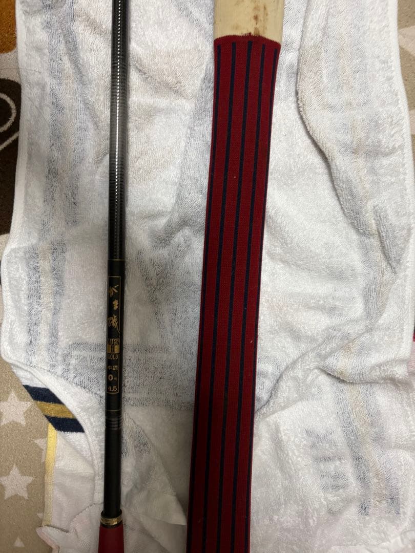 がまかつ　がま磯markⅡ ゴールド　中調　0号　4.5m