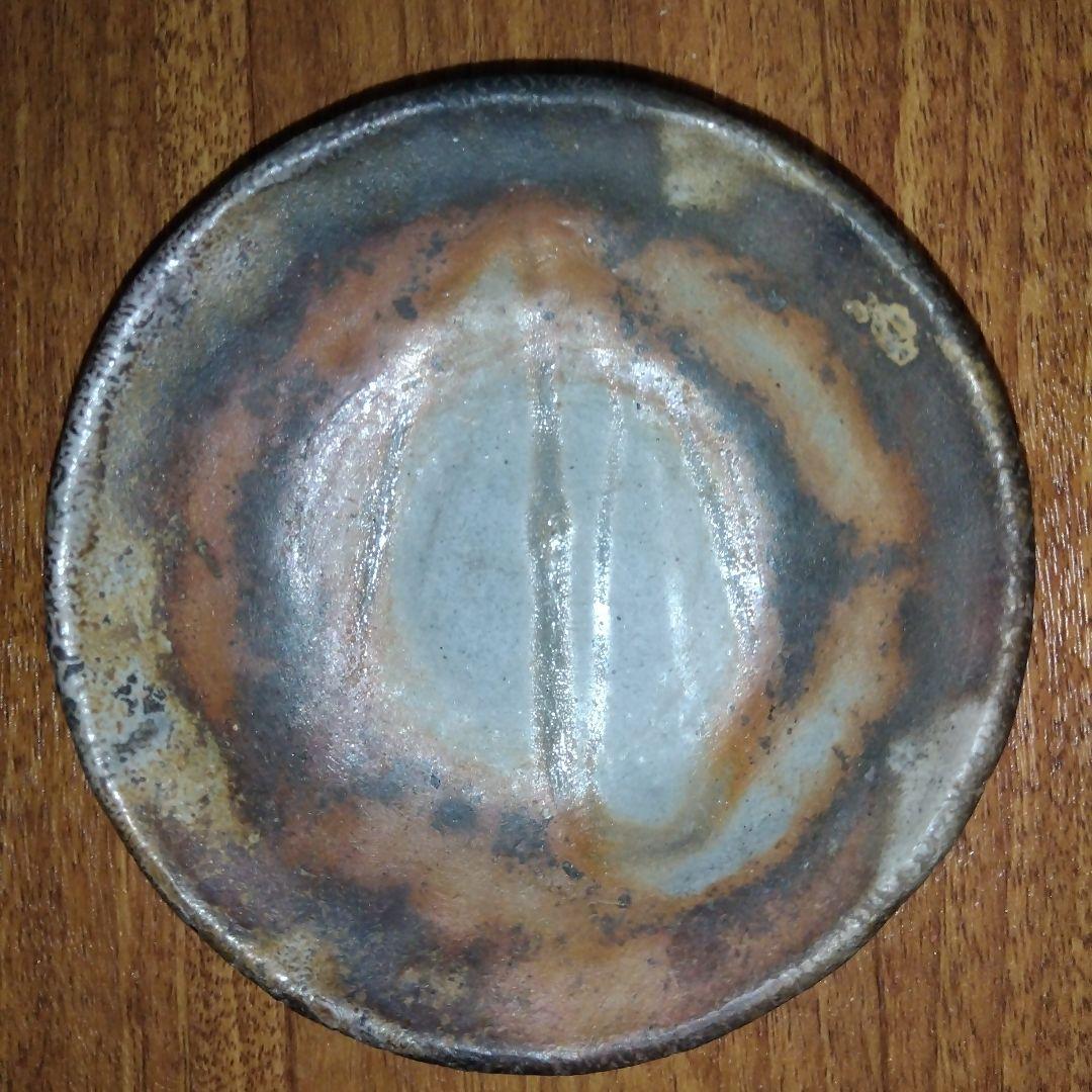 【レア】宝瓶 木村春芳作 備前焼 陶器製急須 松ぼっくり 茶托付き 宝瓶台付き