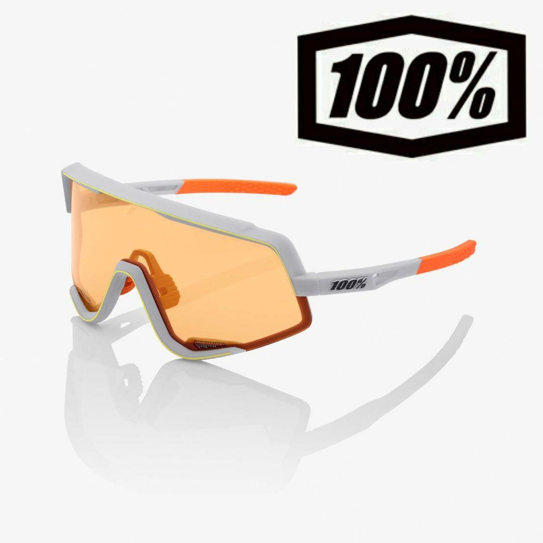 100% Glendale Oxfire ホワイト ワンハンドレッド サングラス