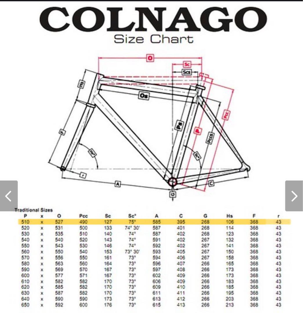 COLNAGO C50 トラディショナル 510
