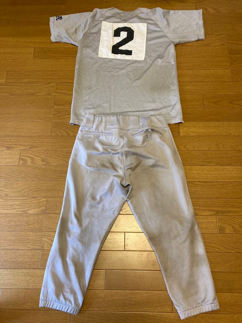 【帽子含む】國學院久我山 野球部 上下 セカンドユニフォーム 公式戦背番号付