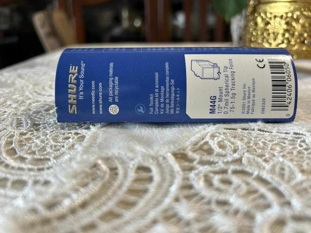 SHURE シュアー M44G【正規極美品】レコードカートリッジ