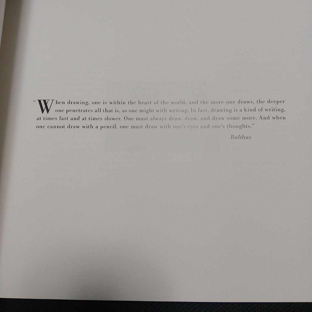 Balthus バルテュス The Last Studies