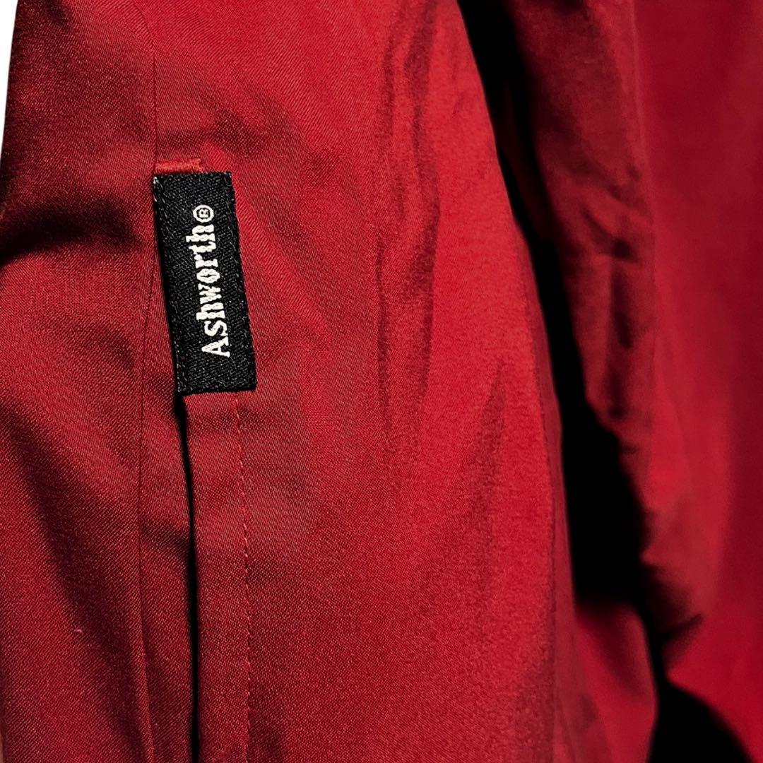 Ashworth ゴルフウェア Lサイズ ナイロンブルゾン 古着【90sモデル】