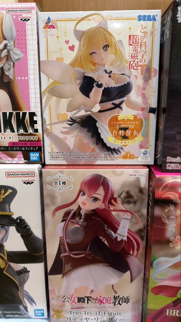 人気アニメ＆ゲーム系フィギュア 17体まとめ売り OS1206