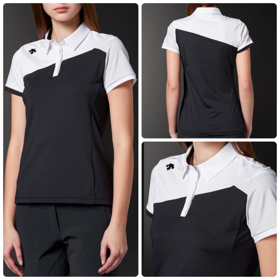 極美品　近年　デサントゴルフ 　セットアップ　ポロシャツ　プリーツスカート