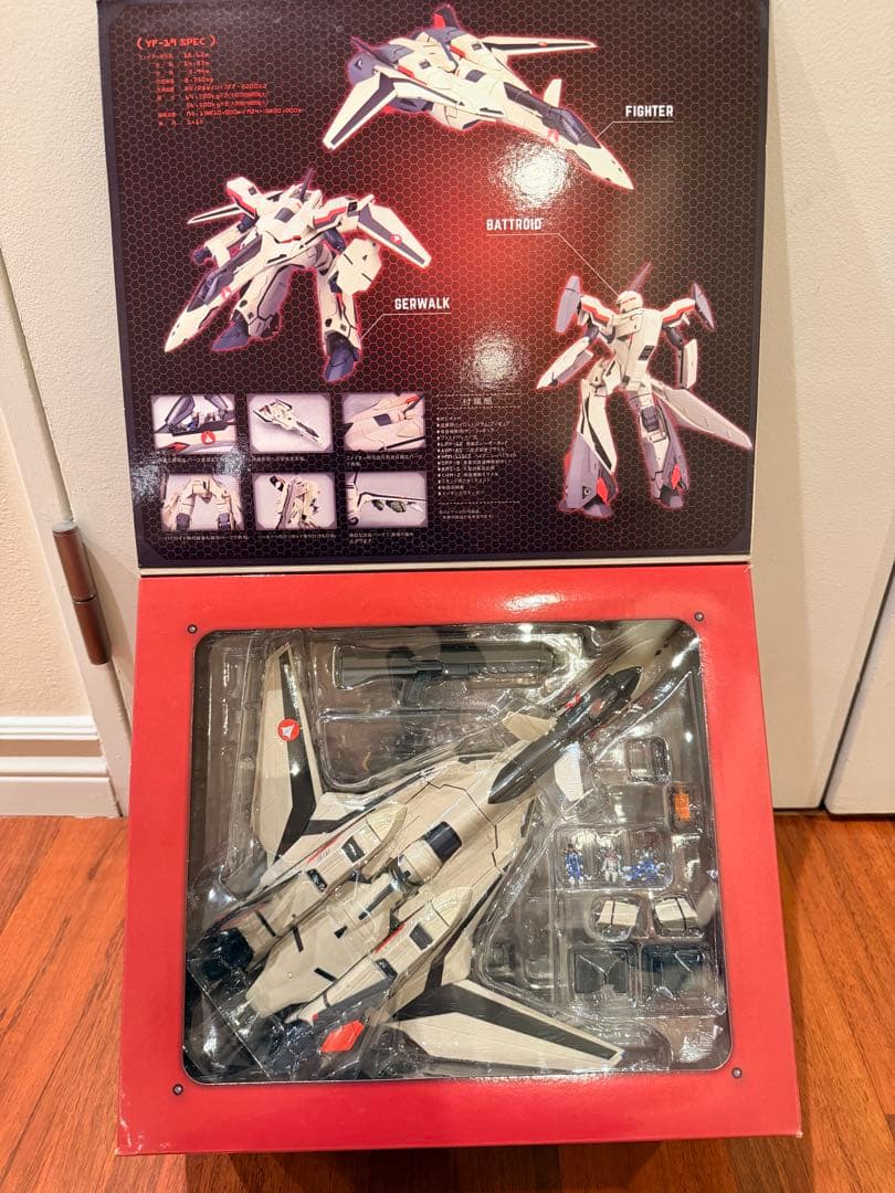 アルカディア 1/60完全変形 マクロスプラス YF-19 ファストパック