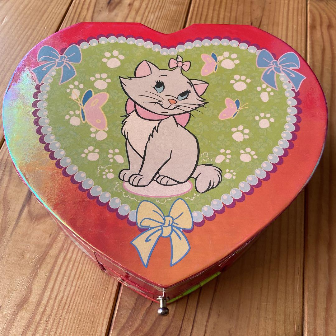 マリーちゃん　オルゴール　ジュエリーケース　鏡　小物入れ　ディズニー　おしゃれ