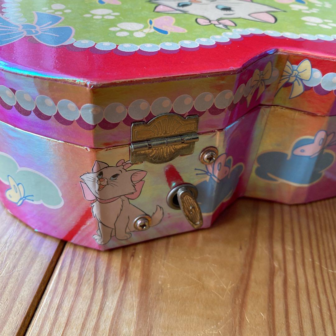 マリーちゃん　オルゴール　ジュエリーケース　鏡　小物入れ　ディズニー　おしゃれ