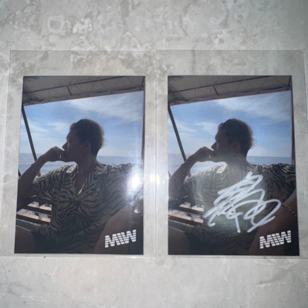 MIW 加納嘉将 サイン入り ステッカー 5枚セット