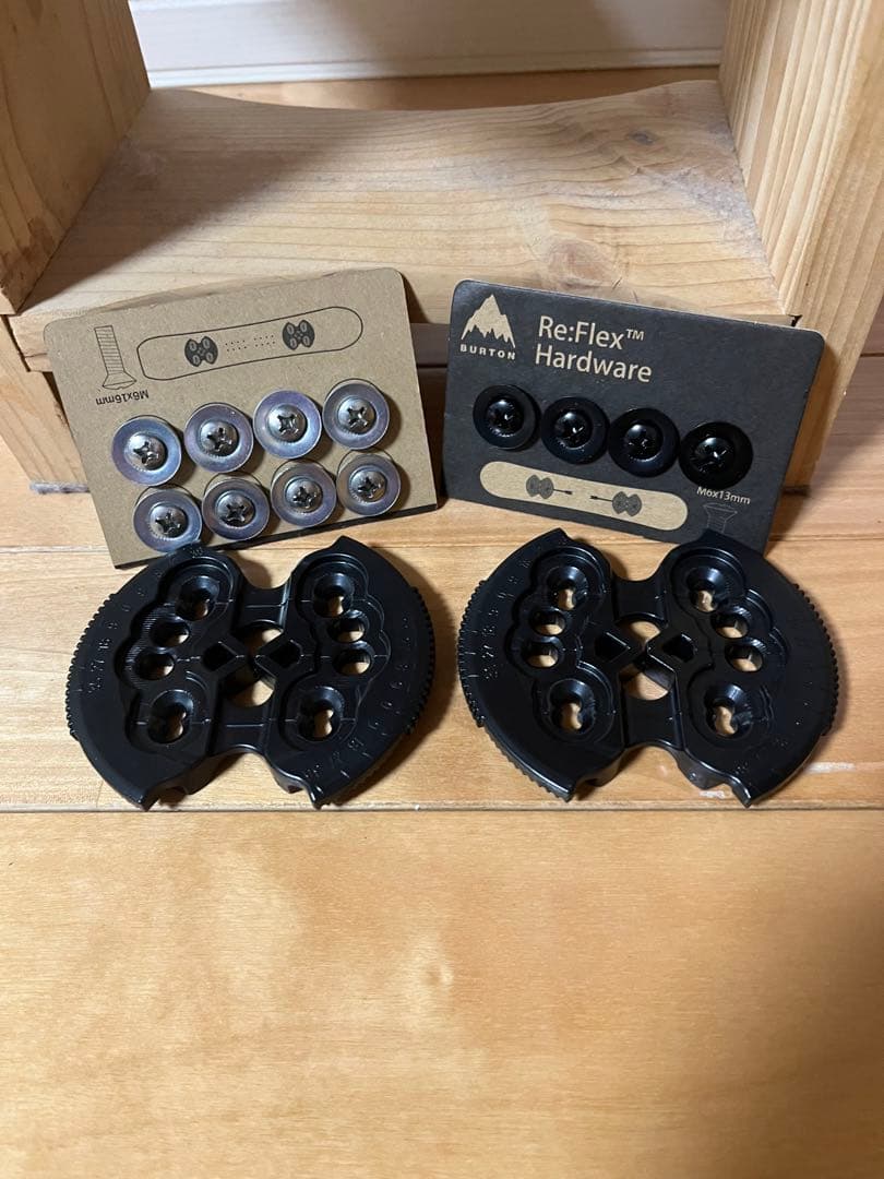 バートン　カーテルX サイズM ホワイト×ブラック