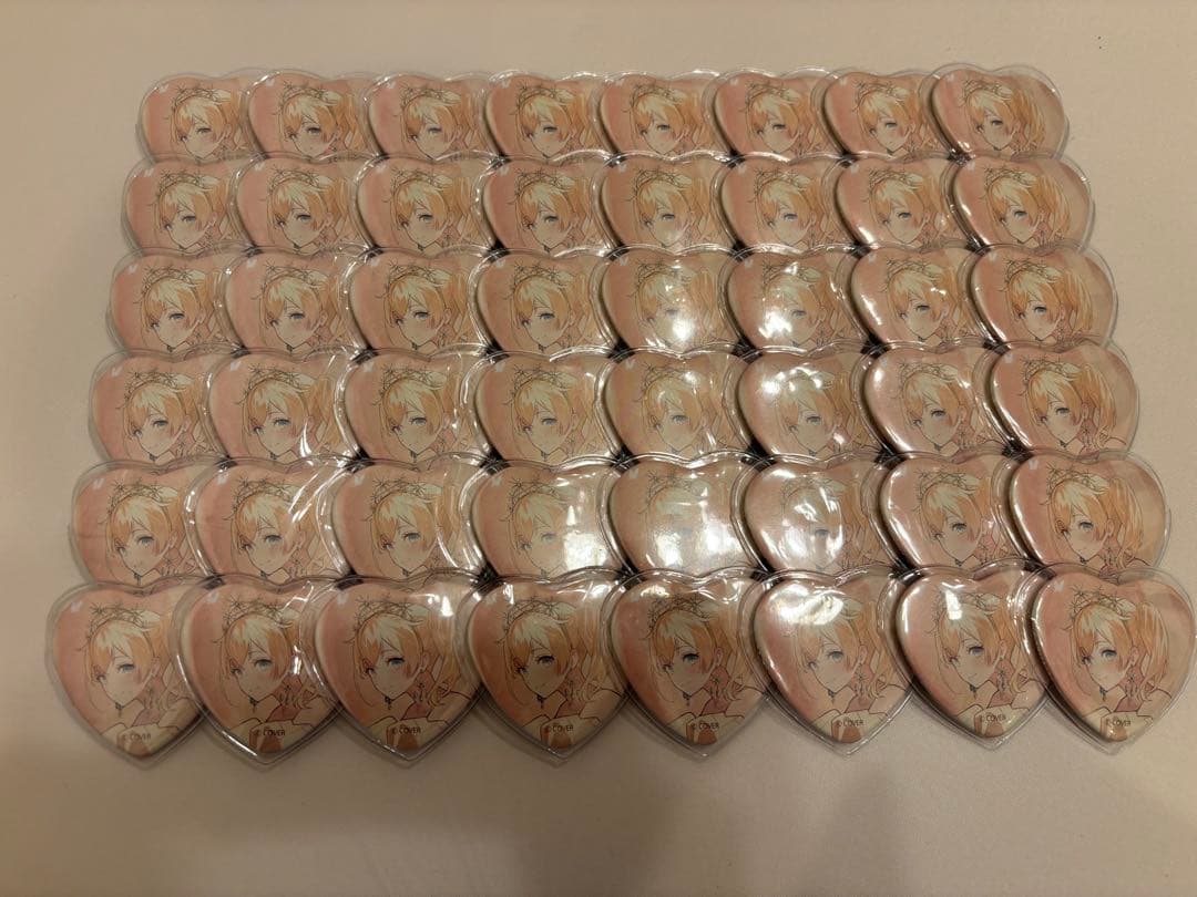 ホロライブ　風真いろは　缶バッジ　ホロレーヴ