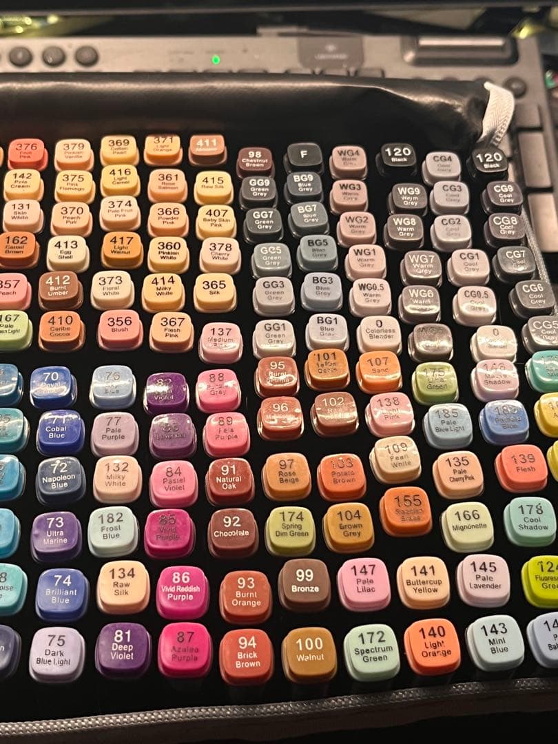 【ほぼ新品】コピックマーカー262色セット　大量　まとめ売り