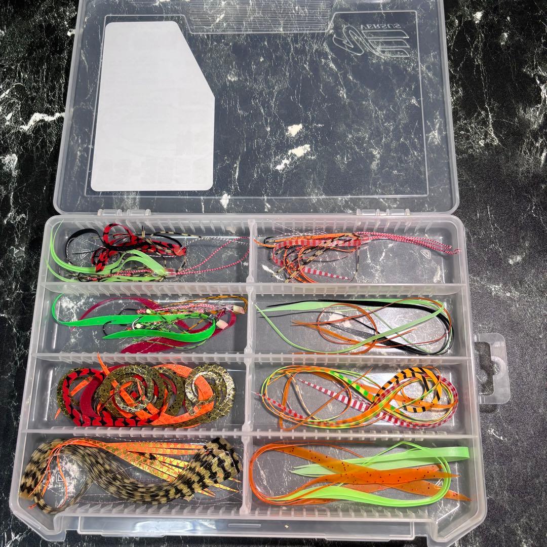 タイラバ　タングステン TG スカート フック ケース