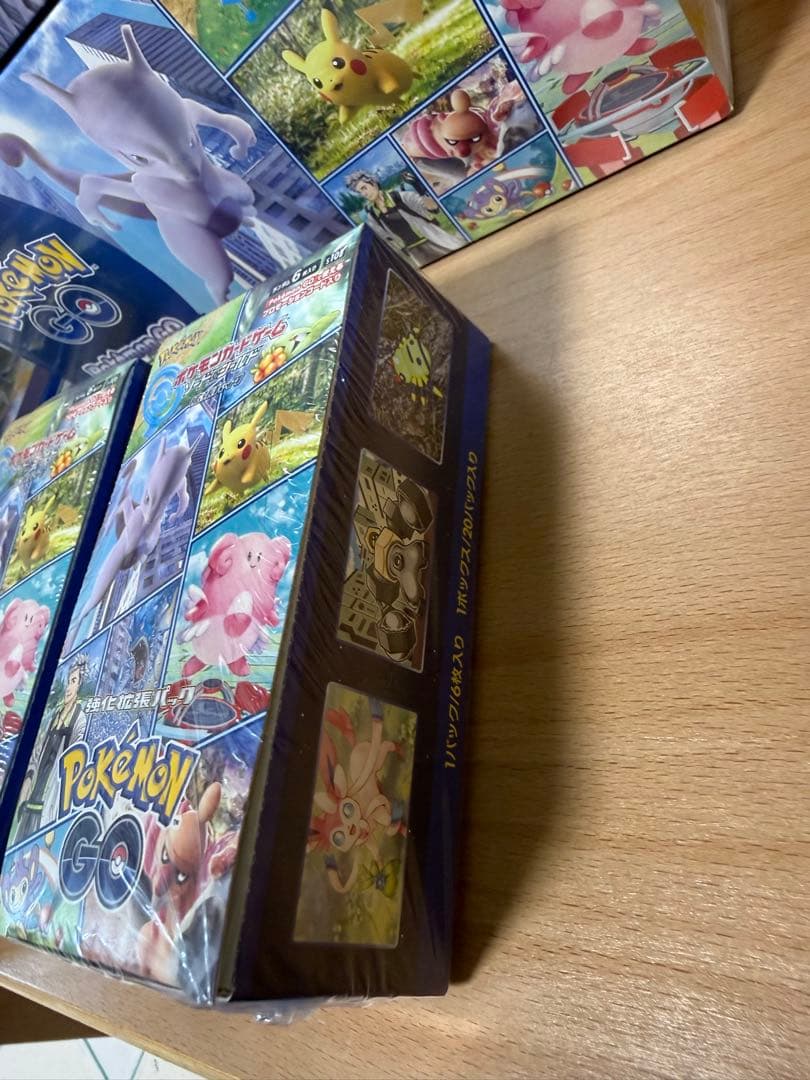 【シュリンク付】ポケモンGO BOX他 未開封5点セット