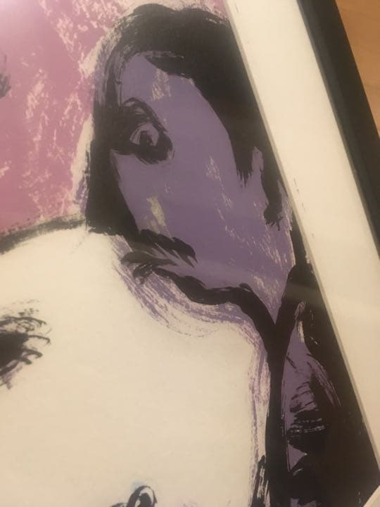 原画です　RUSS POPE ラスポープ　アート