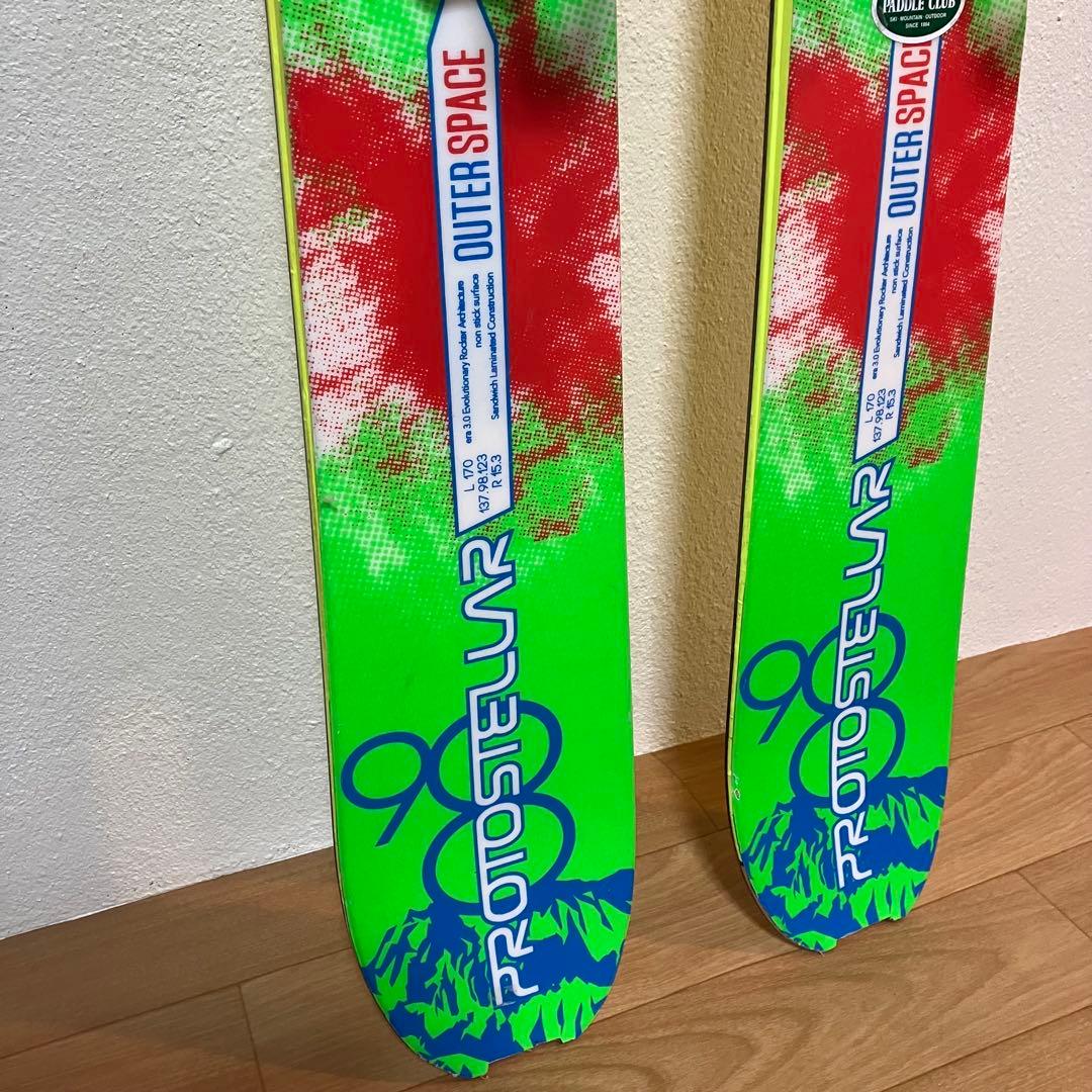 head PROTOSTELLAR 98 170cm ビンディング付き