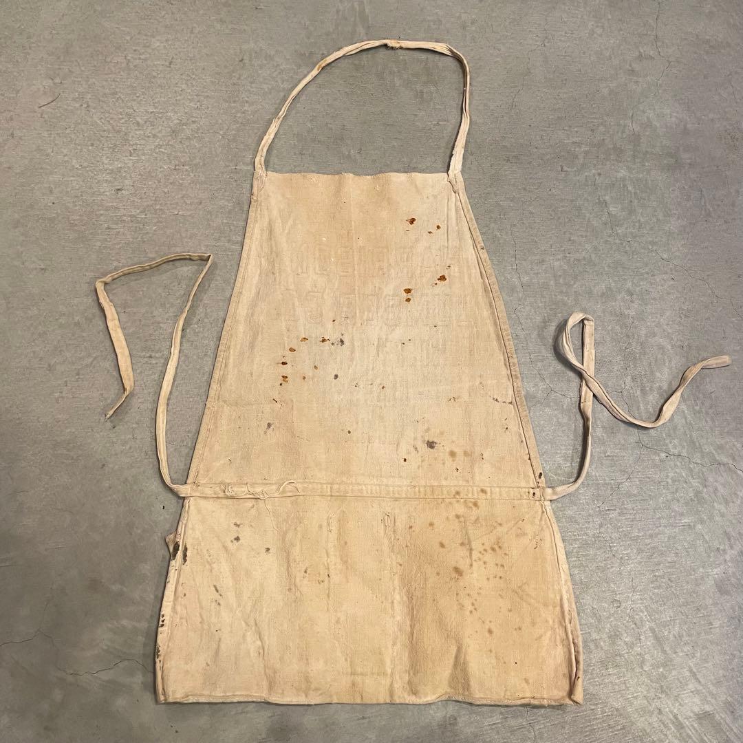30s ワークエプロン　ビンテージ　apron vintage