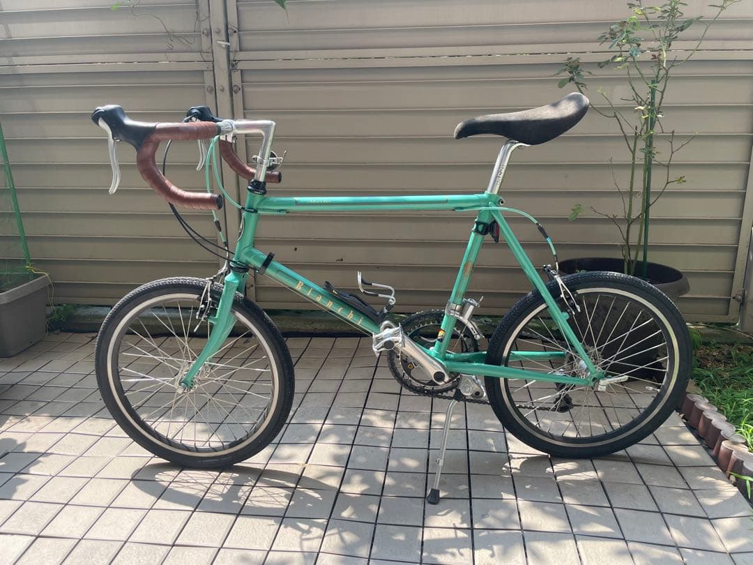 ビアンキ merlo 小径車　ミニベロ ドロップハンドルカスタム